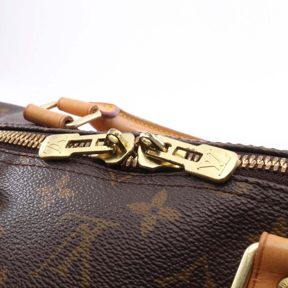 LOUIS VUITTON Brown Monogram Leather Boston Bag - Picture 14 of 14